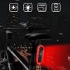 Zunate Bike Camera with Tail Light, 1080P HD Sports Action Camera, Outdoor Cycling Rear View Cameras with Mount, IPX6 Water Proof, 150 Wide Angle Dash Cam (64GB) view 2