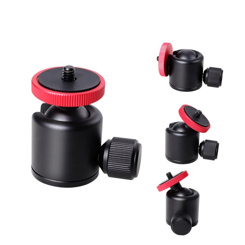 VILLCASE DSLR Camera Tripod Mount Metal Hot Shoe 360 Swivel Design for Photography and Live Streaming Compact and Lightweight