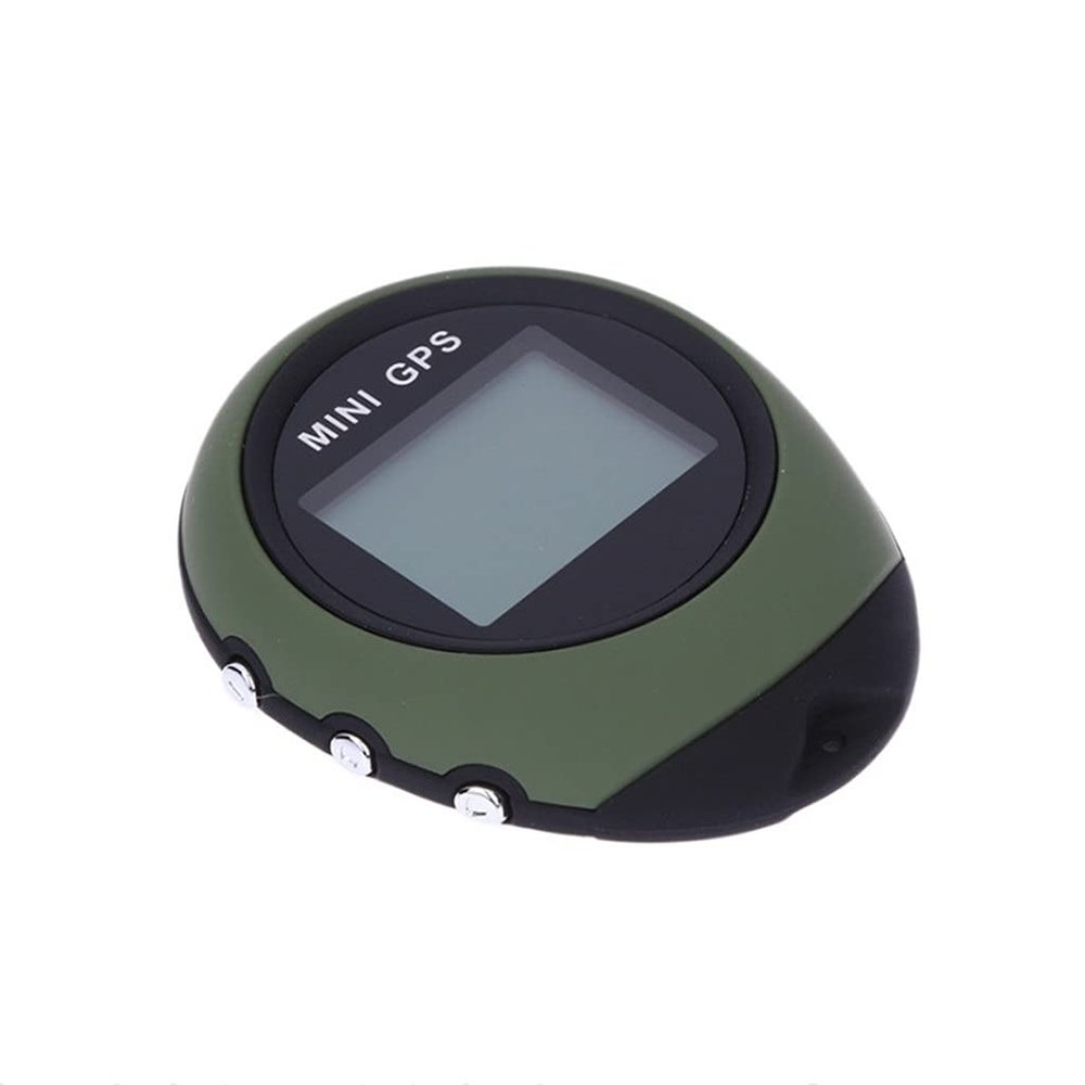 DUYHBAWRS Mini GPS Tracker Locator Finder Navigation Receiver Handheld Rechargeable with Electronic Compass for Outdoor Travel