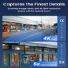 REOLINK 4K Security Camera Outdoor, Wi-Fi 6, 5X Optical Zoom, 8MP Color Night Vision, Human/Vehicle/Animal Detection, Perimeter Protection, IP67 Waterproof, Two-Way Audio, Remote Viewing, RP-WCB8MZ view 2