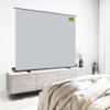 60 72 80 84 100 inch Manual Floor Pull Up Projector Screen, 4K HD Portable Outdoor Indoor Movie Screen for Home Theater Backyard Camping(84 Inch) view 4
