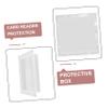 Balacoo Doorbell Rain Cover Weatherproof Clear Protector Shell for Fingerprint Machines Doorbells Durable Easy Installation Rainproof Design for Protection view 4