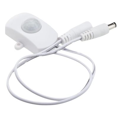 KALLORY LED Strip Light Sensor Controller Infrared Motion Detection for 5-24V LED Strips Automatic Activation for Hallways and Stairs Easy Installation