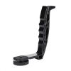 Aluminum Alloy L Bracket Extended Single Handle Grip Compatible for Crane 2 Ronin S Gimbal with Multiple 1/4in 3/8in Threads Cold Shoe Ergonomic Design Lightweight Portable view 2