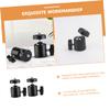 GALPADA 2Pcs Hot Shoe Mount Tripod Ball Head Rotatable Camera Mount for Ring Lights LED Video Lights and Accessories Professional Ball Head for Versatile Photography view 4