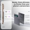 AI Voice Recorder, NEWYES Ailog Smart Digital Audio Recorder Meeting Card, App Control, Transcribe & Summarize, 188+ Languages Translation, 64GB Memory, for Meetings, Conference, Business, Calls view 3