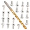 NUOBESTY 31-Piece T316 Stainless Steel Cable Railing Protector Sleeve Kit for Decks Waterproof Grommets and Hardware for Wood Posts Easy Installation view 1