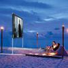 Outdoor Movie Fiberglass Screen, 16:9 4K HD Portable Foldable Projector Screen with Stand for Camping Party, Home Theater, Office(84 Inch) view 3