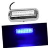 Happyyami 50W Stainless Steel LED Underwater Bridge Lamp Ship Light for Pontoon and Fishing Boats Efficient Blue Light Easy Flush Mount Installation view 3