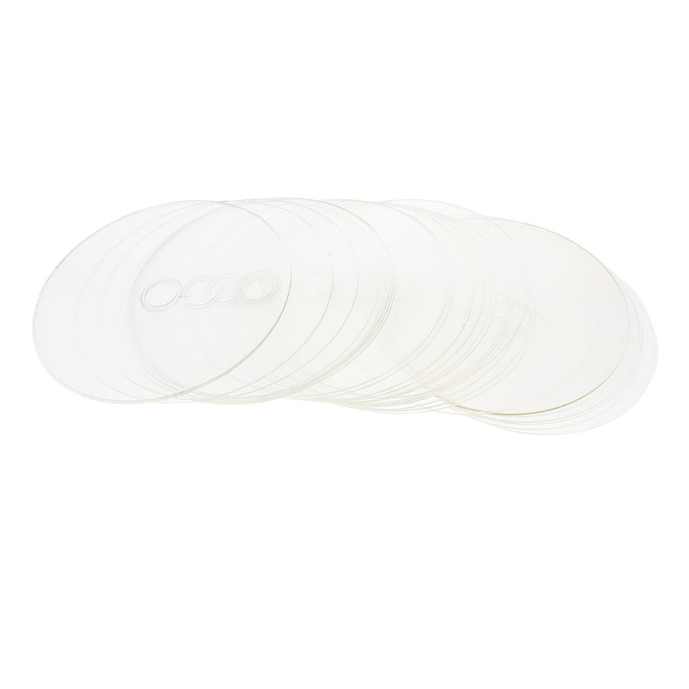 jojofuny 30Pcs Transparent DIY CD Discs for Creative Crafts Handmade Home Decorations for DIY Projects Stimulate Creativity and Artistic Skills
