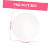 jojofuny 30Pcs Transparent DIY CD Discs for Creative Crafts Handmade Home Decorations for DIY Projects Stimulate Creativity and Artistic Skills view 2