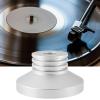 SING F LTD Record Weight Clamp Turntables Disc Stabilizer Suitable for LP Vinyl Turntables, Sliver view 2