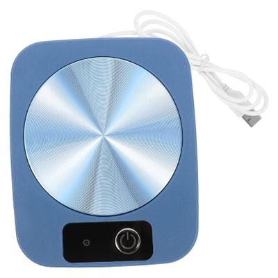 OHPHCALL Mug Warmer Heating Plate for Desk Electric Coffee Cup Warmer Auto Shut Off Compatible Milk Cups and Teas for Home and Office Use Convenient Heating Coaster
