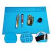 DIYEAH Heat Insulation Soldering Pad Magnetic Silicone Mat for Cell Phone Repair Mat Digital Equipment Workbench Non-slip Computer Repair view 2