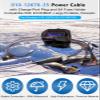 Replacement for 010-12676-35 Power Cable with Charge Port Plug and 5A Fuse Holder Compatible with ECHOMAP, Large Portable, Panoptix Series Ice Fishing Bundle and kit view 2