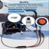 Replacement for 010-12676-35 Power Cable with Charge Port Plug and 5A Fuse Holder Compatible with ECHOMAP, Large Portable, Panoptix Series Ice Fishing Bundle and kit view 4