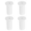 Mipcase 4Pcs Wall Grommets for Cable Pass Through Durable Wire Rope Sleeves Cable Protectors for Enhanced Stability Damage Prevention for Home Office Use view 1
