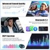 [8 Core 4+64GB]Qualcomm Android 15 Car Stereo for Chevy Silverado GMC Sierra 2014 2015 2016 2017 2018 with CarPlay Android Auto,10" Car Radio with Bluetooth5.1 GPS WiFi FM/RDS DSP SWC EQ Backup Camera view 4