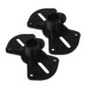 Abaodam 2Pcs Speaker Stands with Wide Tray for Desktop Music Speakers Stable Support Bases for Home Studio Use Durable Lightweight Design view 1