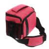 POPETPOP Camera Bladder Bag Canvas Digital Camera Storage Organizer with Shock Absorption Multi Pocket Design Lightweight for Pink view 1