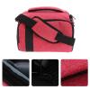 POPETPOP Camera Bladder Bag Canvas Digital Camera Storage Organizer with Shock Absorption Multi Pocket Design Lightweight for Pink view 2