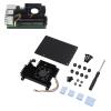 Aluminium Alloy Protective Case for 5 Anti Scratch Cooling Metal Housing with Fan Heat Conduction Sheets Sturdy Durable Shell for 5 Motherboard view 2