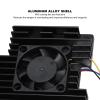 Aluminium Alloy Protective Case for 5 Anti Scratch Cooling Metal Housing with Fan Heat Conduction Sheets Sturdy Durable Shell for 5 Motherboard view 4