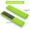 [3Pack] Climberer Case for Samsung TV Remote Cover BN59-01357/01385/01265A - Anti-Slip Solar Cell Remote Protector (Green+Blue+Pink) (Fluorescent Green/Blue/Pink) Glow-in-Dark view 3