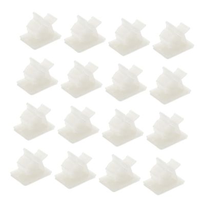 DIYEAH 1Set Cord Organizer Clips Self Adhesive Cable Management Holders for Wire Organization for Earphones Chargers and More Durable and Easy to Use