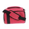 TEHAUX Camera Bladder Bag Shock Absorbent Canvas Handbag for Digital Camera Storage Multi Pocket Organizer with Back Pocket Stylish and Lightweight Pink view 1