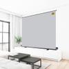 60 72 80 84 100 inch Manual Floor Pull Up Projector Screen, 4K HD Portable Outdoor Indoor Movie Screen for Home Theater Backyard Camping(72Inch) view 2