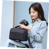 COHEALI Capacity Nylon Camera Bag Travel Camera Storage Pouch with Separate Compartments Durable Shock Shoulder Bag for Photography Accessories Stylish and Wear Resistant view 2