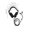 DIYEAH 1Pc Luminous Gaming Headset with Microphone Wired Over Ear Headphone for Comfortable Long Gaming Sessions Stylish Design with Ambient Noise Isolation for Laptop view 2