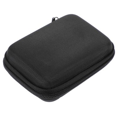 NUOBESTY EVA Earphone Storage Bag Zipper Portable Data Cable Organizer Case for Travel Shockproof Earphone Organizer for Small Cables and Accessories