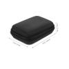NUOBESTY EVA Earphone Storage Bag Zipper Portable Data Cable Organizer Case for Travel Shockproof Earphone Organizer for Small Cables and Accessories view 3