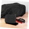 NUOBESTY EVA Earphone Storage Bag Zipper Portable Data Cable Organizer Case for Travel Shockproof Earphone Organizer for Small Cables and Accessories view 4