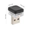 FOYTOKI Mini USB LED Car Ambient Light Soft Illumination for Interior Mood Lighting Easy Plug Play Setup for Cars Laptops Offices Vibrant USB Powered Night Lamp Unique view 2