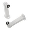 POPETPOP Universal Aluminum Wall-Mounted Bracket for Security Cameras 2pcs Adjustable Holder for Indoor/Outdoor Protection Compatible Camera Models view 1