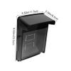 DIYEAH Durable Doorbell Cover Splash Access Control Protection for Outdoor Use Easy to Install Fits Various Devices Including Fingerprint Machines and Doorbells view 2