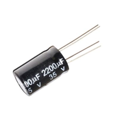 10pcs 2200UF35V 16 * 25 Aluminum Electrolytic Capacitor 16 * 25 35V 2200UF