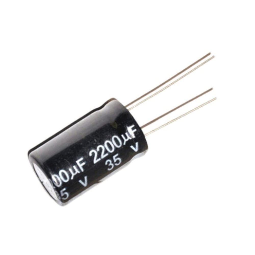 10pcs 2200UF35V 16 * 25 Aluminum Electrolytic Capacitor 16 * 25 35V 2200UF