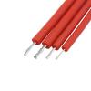 1m Silica Gel high Voltage Cable Wire 5KV 10KV 15KV 20KV 25KV 30KV 40KV tinned Copper 20AWG-9AWG Automotive Ignition Wire(15KV,13 AWG-2.5MM) view 1