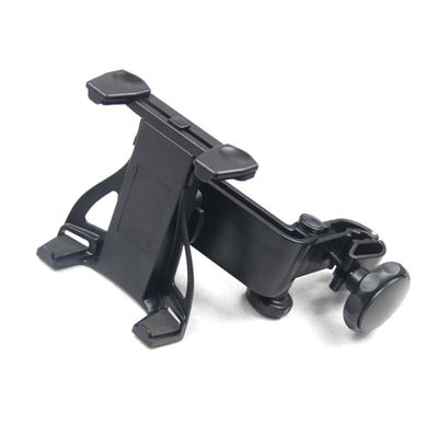 KICHOUSE Car Tablet Phone Holder Adjustable Seat Headrest Mount Car Phone Stand Bracket Vent Compatible Black