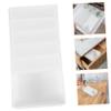 AKOOSY 1Set Transparent Multi Functional Cord Organizer Box Long Storage Box with Sliding Covers for Desk Cable Management for Office Home Use view 3