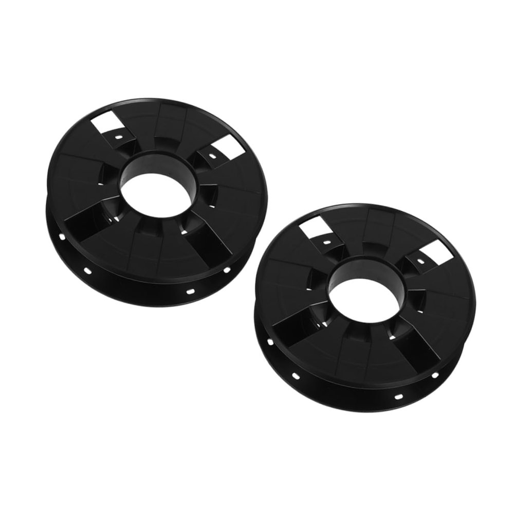 FUNOMOCYA 2Pcs Cord Storage Reel for Printer Capacity Electric Winding Spool Holder Build for Accurate Winding and Versatile Application Homes