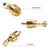 Faizpors 270 RCA Audio Video Connector Plugs, Solderless, Gold Plated, 4-Pack view 4