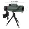 CTIRCHIU Compact Monocular Telescope for Outdoor Birdwatching High Definition Lens with Smartphone Holder Tripod for Hiking Camping and Wildlife Exploration view 2