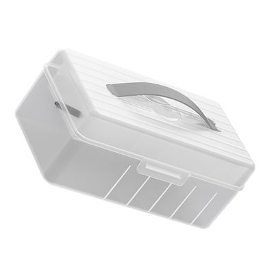 SHOWERORO Portable Cord Organizer Storage Box Dual Design for Cables Power Banks Accessories for Home Office Use Easy to Clean and Space Saving