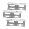 LABRIMP 3Pcs Under Desk Laptop Holder Portable Laptop Stand for Home Office Lightweight Computer Mount Bracket Sturdy Design for Space Saving and Easy Use view 1