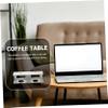 LABRIMP 3Pcs Under Desk Laptop Holder Portable Laptop Stand for Home Office Lightweight Computer Mount Bracket Sturdy Design for Space Saving and Easy Use view 4
